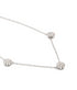18kt white gold Marguerita diamond necklace